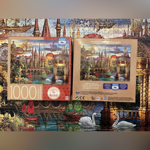 4 Jigsaw Puzzles Bundle Set - Wysocki, Ciro Marchetti, etc - Picture 5 of 9
